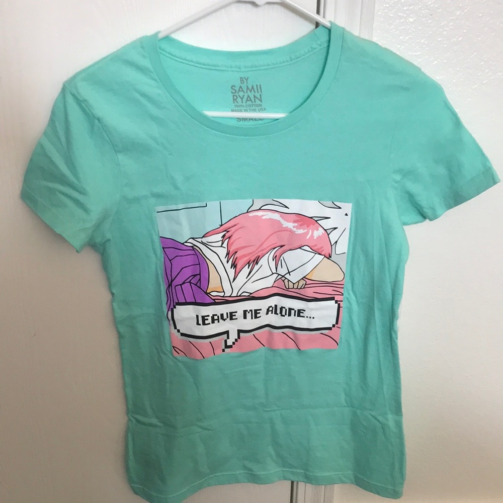 Leave me alone zumiez women’s small shirt